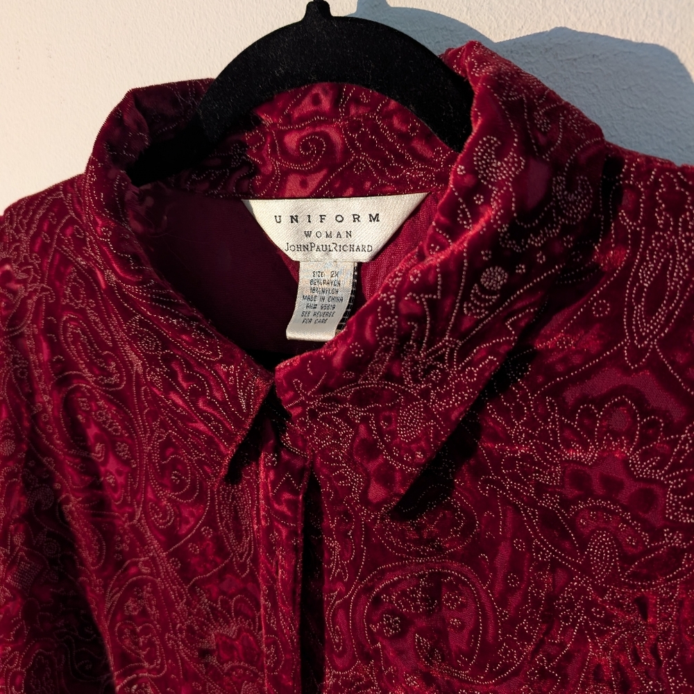 Vintage Paisley Blouse